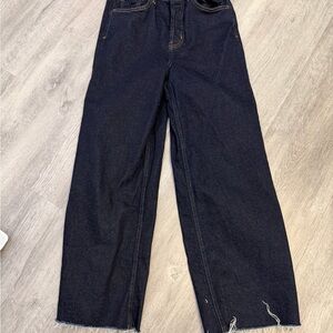 Rails Dark Blue Wide Leg Jeans